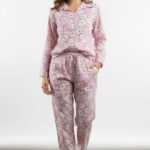 Soft Pink Daisy Floral Women's Co-Ord Set