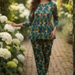Premium Poly Cotton Printed Women's Co-Ord Set | Adjustable Fit (M-XXL)