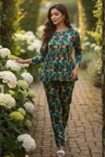 Premium Poly Cotton Printed Women's Co-Ord Set | Adjustable Fit (M-XXL)