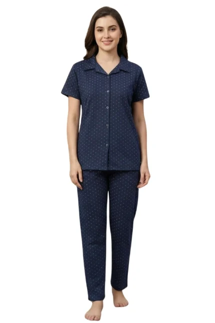 Navy Blue Midnight Lounge Set