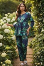 Premium Poly Cotton Printed Women's Co-Ord Set | Adjustable Fit (M-XXL) - Image 2