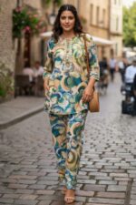 Premium Poly Cotton Printed Women's Co-Ord Set | Adjustable Fit (M-XXL) - Image 3