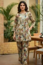 Premium Poly Cotton Printed Women's Co-Ord Set | Adjustable Fit (M-XXL) - Image 4