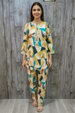 Premium Poly Cotton Printed Women's Co-Ord Set | Adjustable Fit (M-XXL) - Image 6