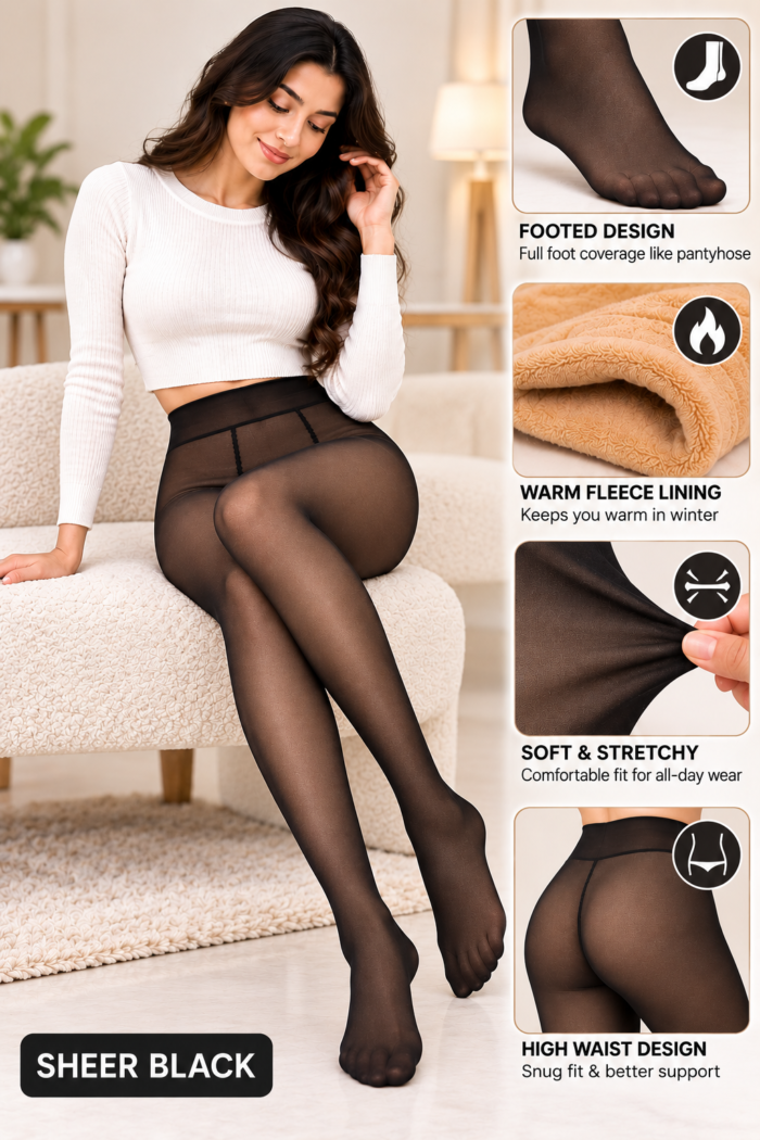 Sheer Black Tights Feature Guide.